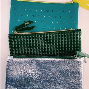 3 Ipsy makeup bags!